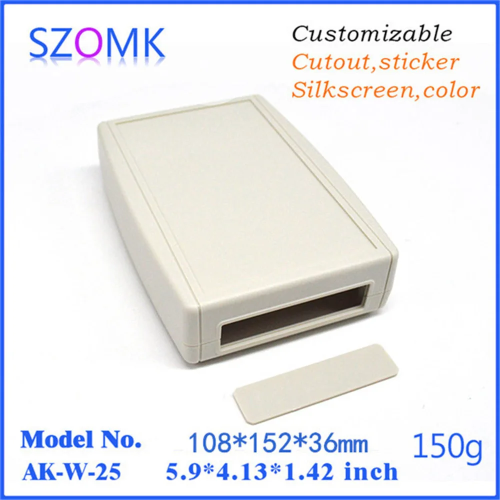 szomk plastic box enclosure for electronics wall mounting instrument enclosure pcb device box junction housing (21)