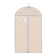 Подвесной чехол для одежды для защиты от пыли сумка для хранения с молнией для одежды пальто костюм футболка органайзер для гардероба FC73