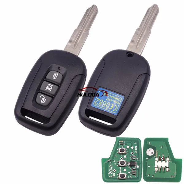 

For Chevrolet 3 button remote key with 434mhz