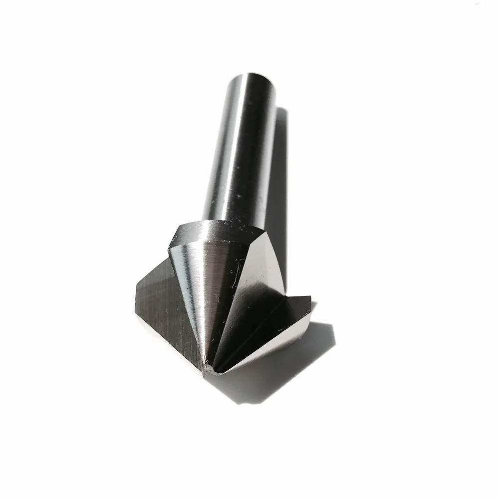 1PC 20.5*47 mm Three blades 90 degree chamfer drill countersink drill