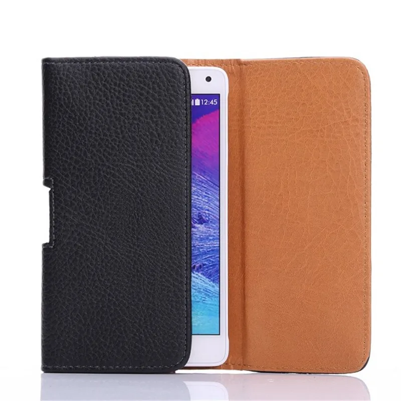Missbuy Universal Phone Pouch Leather Waist Case For Samsung Galaxy J3 J5 J7 J330 J530 J730 Holster Bags Belt Cover