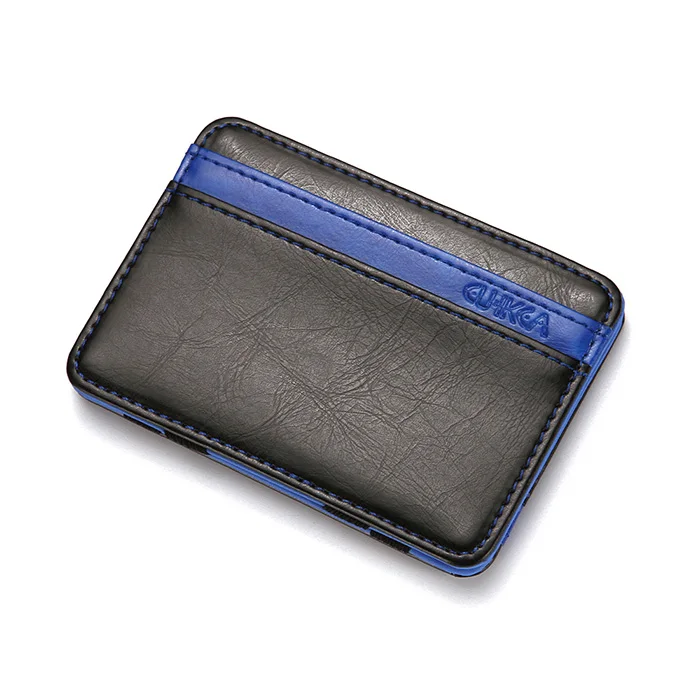 HUGO - Leather card holder and metal money clip gift set