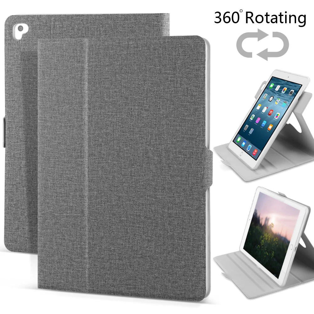 Новый чехол для iPad Pro 10 5 дюйма ZVRUA 360 вращающиеся стенты с несколькими углами