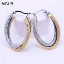 MGUB 35 мм, два цвета, нержавеющая сталь, отличный материал, модная одежда для танцев, женские популярные ювелирные изделия, Овальные,, LH510