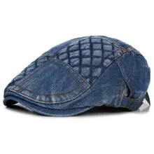 Модное Новое поступление весенне-летняя осенняя одежда кепка газетчика мужской промытый хлопоковый берет Повседневная Кепка с козырьком каскетка Кепка