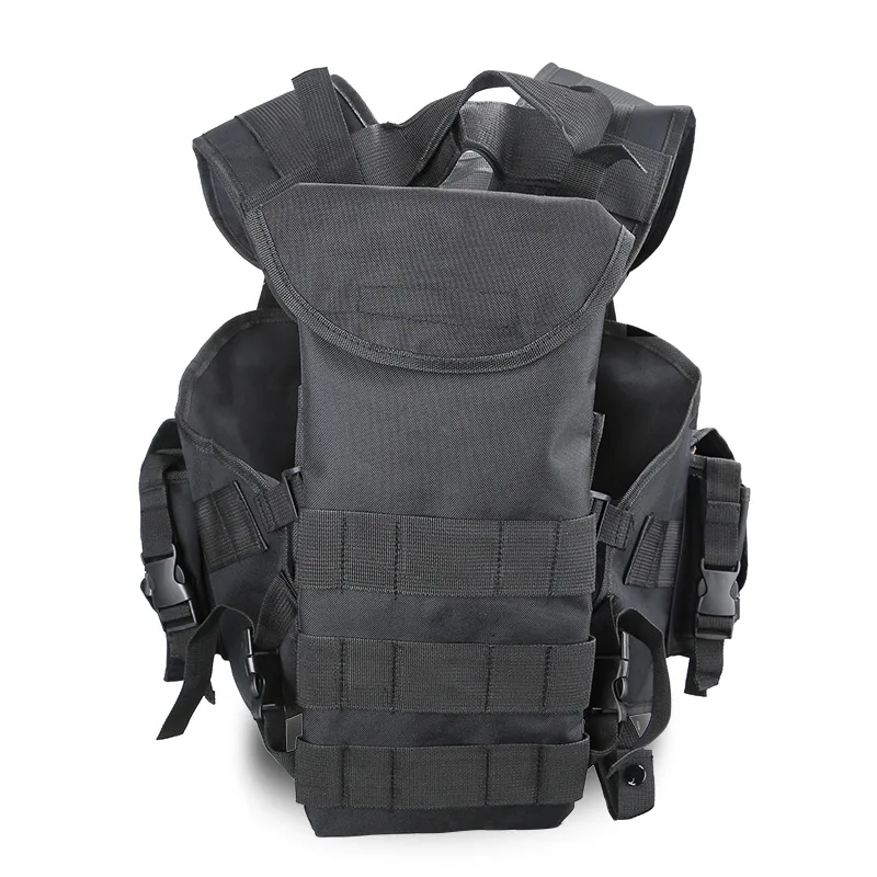  Unloading Men Multi-pocket Tactical Hunting Vest 6 Colors Camouflage Molle Soft Body Military Vest 
