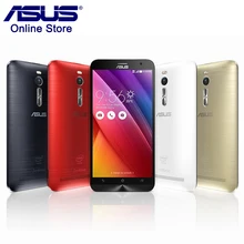 100% Оригинальные Asus Zenfone 2 ZE551ML 4 ГБ оперативной памяти 32 ГБ ROM мобильный телефон 5.5 ”Intel Quad Core 1920*1080 FDD LTE 13MP 1.8/2.3 ГГц NFC
