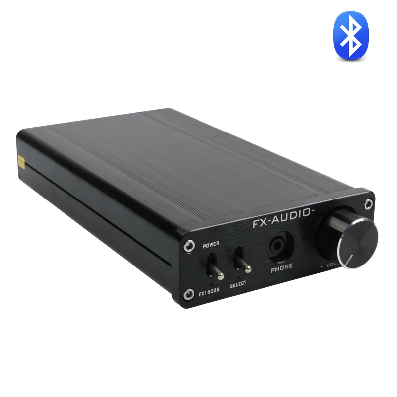 

FX-Audio FX1602S TDA7498E High-power Digital Amplifier New TPA6120 Audio BC-05 Bluetooth Receiver 2*160W