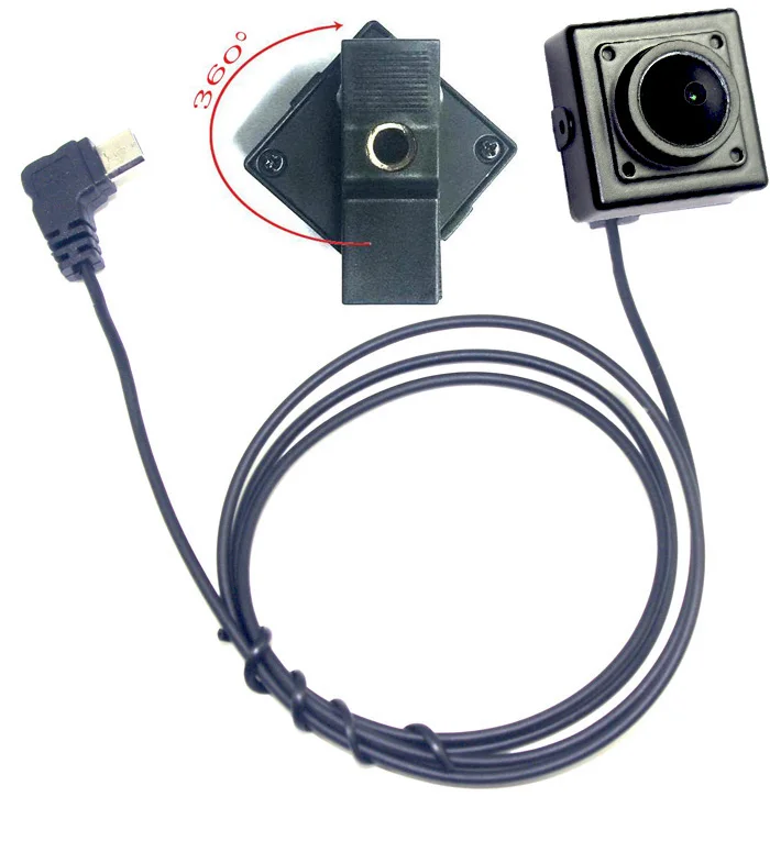 2.0 MP Wearable On Clip External Miniature Camera for USB OTG