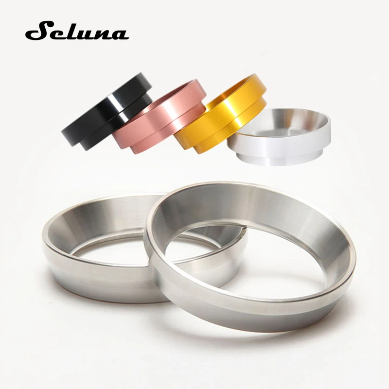 

58mm Aluminum IDR Ingredient Dosing Ring for Coffee Brewing Bowl Coffee Powder Espresso Maker Coffee Tamper Barista Accessories