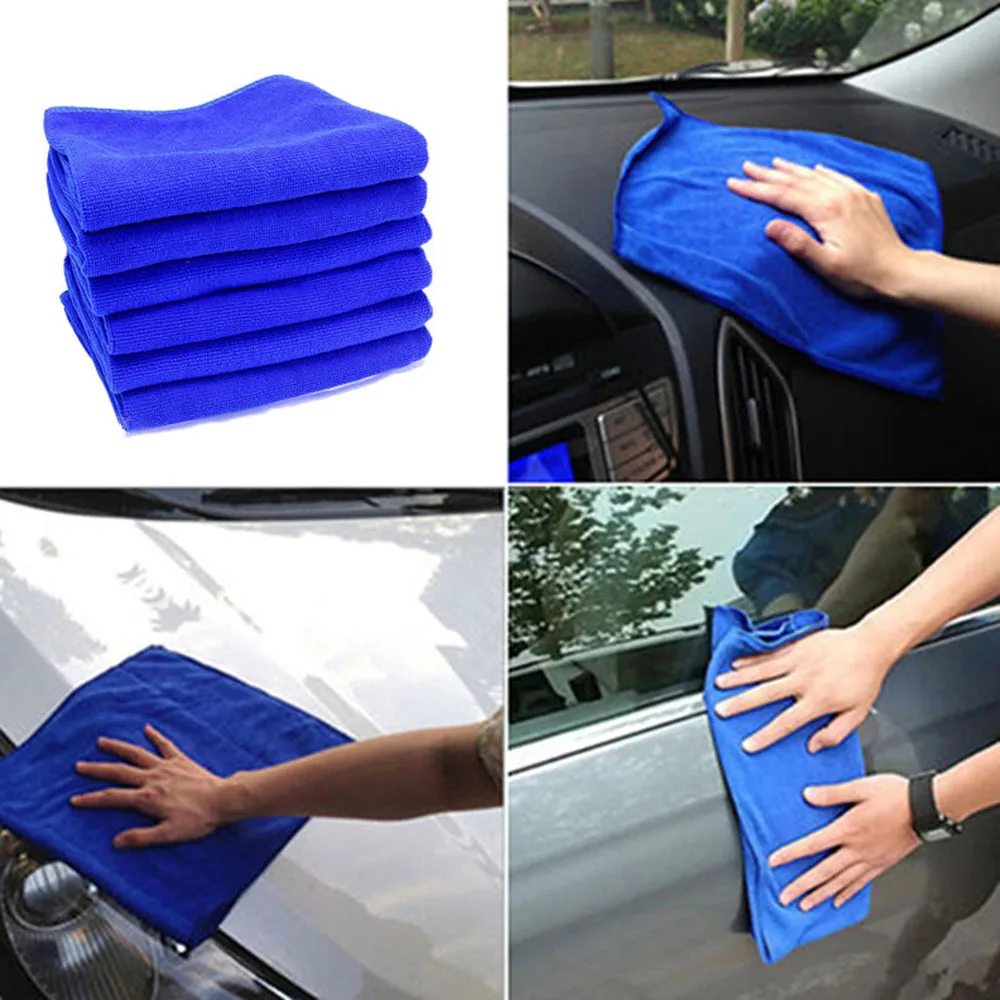 1 pc70x30 микрофибры Полотенца автомобилей Велоспорт дома Кухня абсорбент Clean Wash ткань