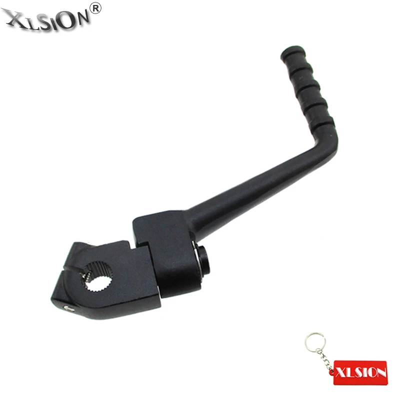 XLSION 13 мм алюминиевый стартовый рычаг для 50cc 70cc 90cc 110cc 125cc Pit Dirt Bike Stomp Atomic Pitpro Thumpstar SSR
