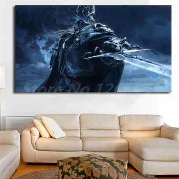 

Wrath Of The Lich King World Of Warcrafts Wallpapers Canvas Posters Prints Wall Art Painting Decorative Picture Home Decoration