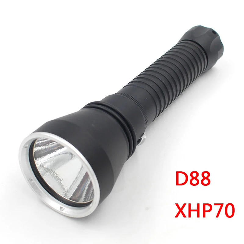 Litwod Z25D88 светодиодный фонарик для дайвинга, фонарь, CREE XLamp XHP70, 5000лм, включение/выключение, подводный, под водой, 150 м, IPX8 - Испускаемый цвет: Option A