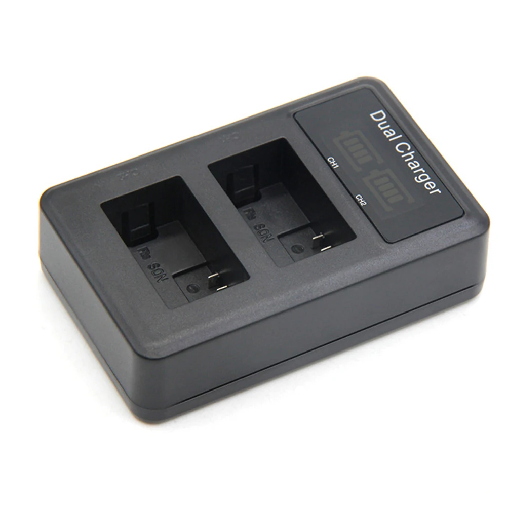 New Digital Camera Battery Charger LCD USB Dual Charger for NP-FW50 Sony A6000 5100 a3000 a35 A55 a7s II alpha 55 alpha 7 A