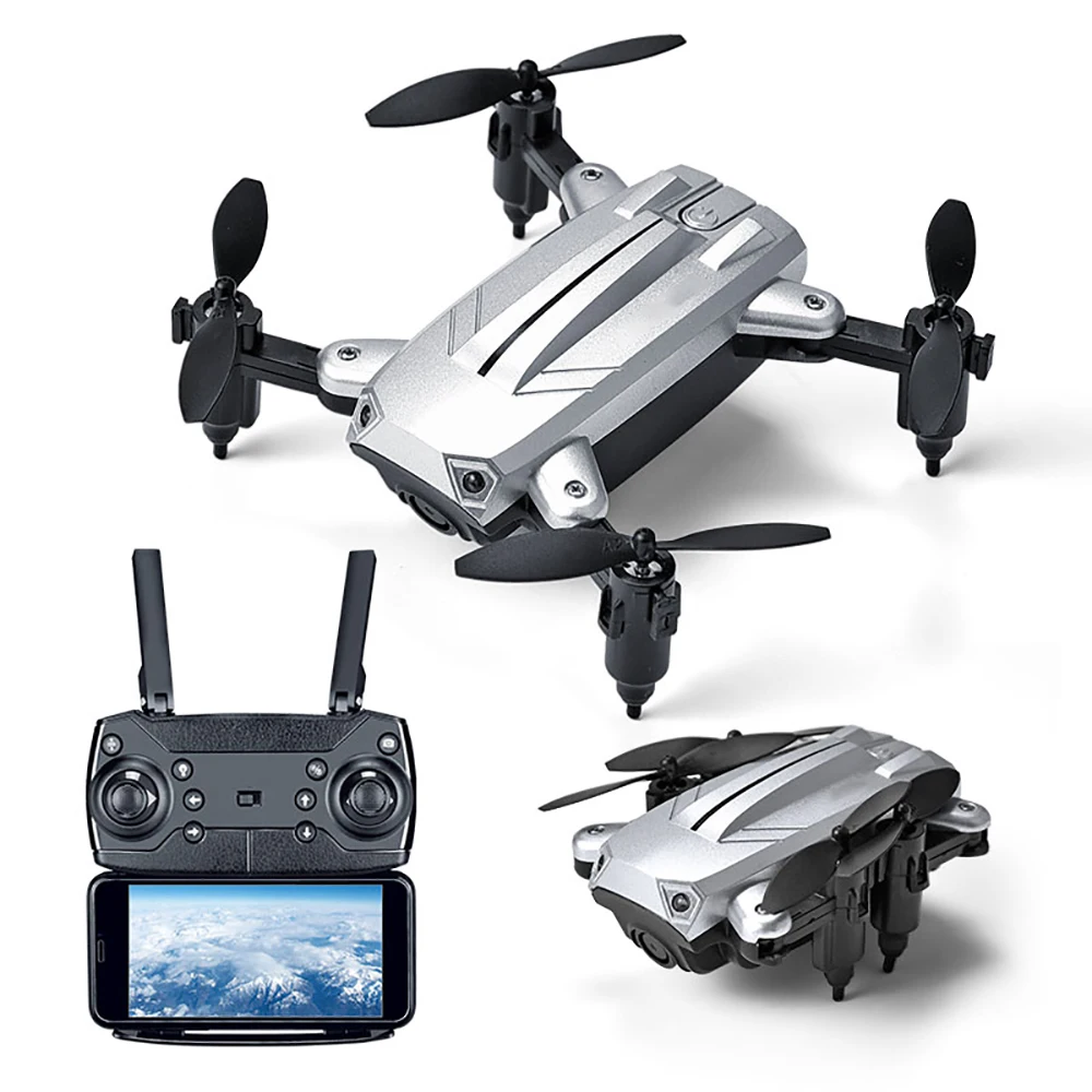 

New Remote Control Airplane KY301 Mini Portable Collapsible Drone Altitude Hold WIFI Real-time Aircraft FPV Quadcopter Pocket