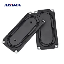 AIYIMA 2 шт. басовый радиатор пассивный радиатор 85*40 мм динамик резиновая диафрагма Vbration пластина мембрана диафрагма DIY