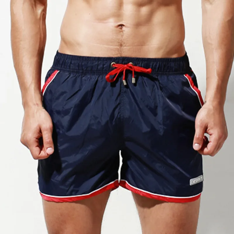 Calções de Surf Roupa de Banho Tronco de Natação Calças da Praia do Verão Placa de Desgaste do Esporte Quick Boardshorts Homens Shorts Natação Água Curta Dry