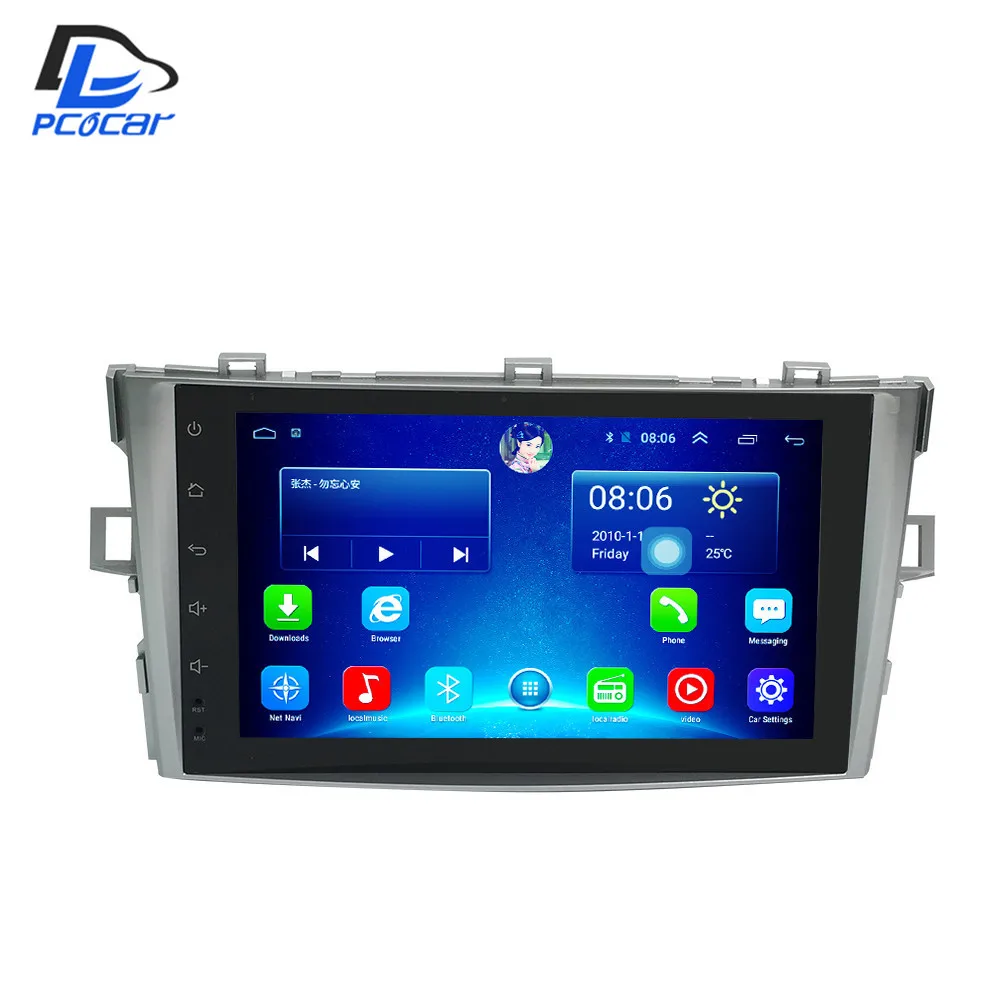 32G ROM android 6 0 car gps multimedia video radio player in dash for TOYOTA AVENSIS