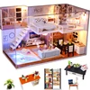 Cutebee Doll House Furniture Miniature Dollhouse DIY Miniature House Room Box Theatre Toys for Children DIY Dollhouse Njxw-B ► Photo 1/6