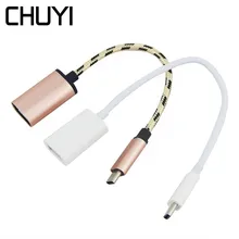 CHUYI type-C 3,1 к USB 3,0 OTG концентратор Высокоскоростной мини USB сплиттер адаптер для Macbook huawei Matebook PC Аксессуары для смартфонов