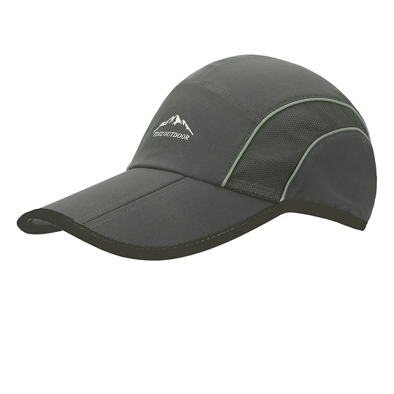 Folding Sun Hat Quick Drying Outdoor Tennis Baseball CapMen's Baseball