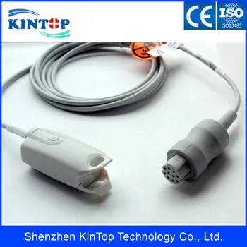 

2PCSCompatible New Datex Spo2 sensor OXY-F4-N adult finger clip spo2 sensor 10PIN TPU material AS/3,CS/3CH/S with 1year warranty