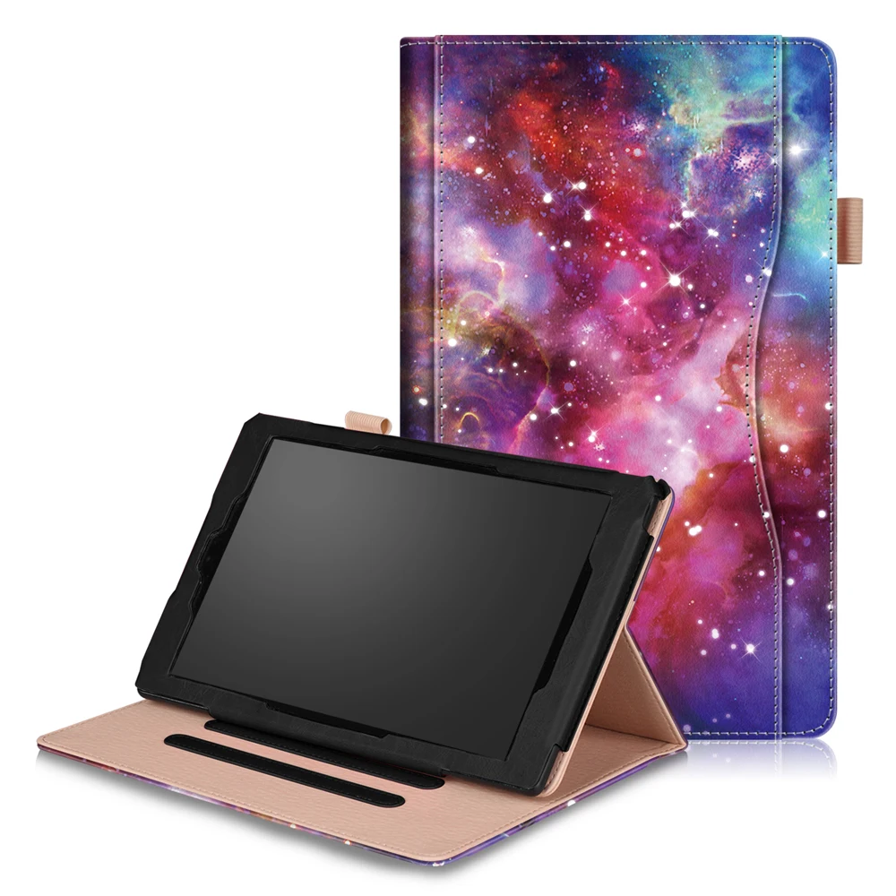 

Slim Case for Amazon Kindle Fire HD 10 2015/2017 Tablet PU Leather Folding Stand Cover for Amazon Kindle Fire HD 10.1" Tablet