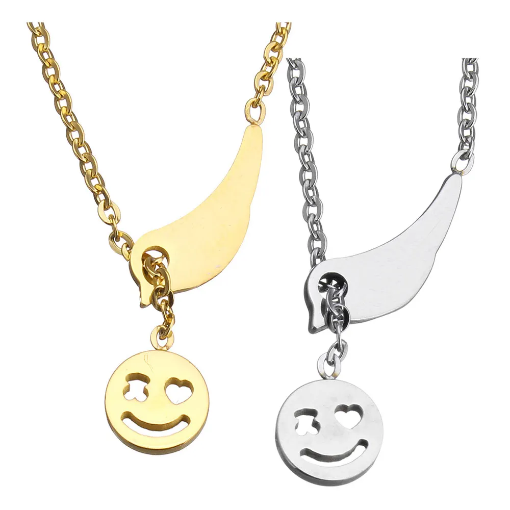 YYW New Wholesale Stainless Steel Jewelry Pendant Necklace Lovely Funny