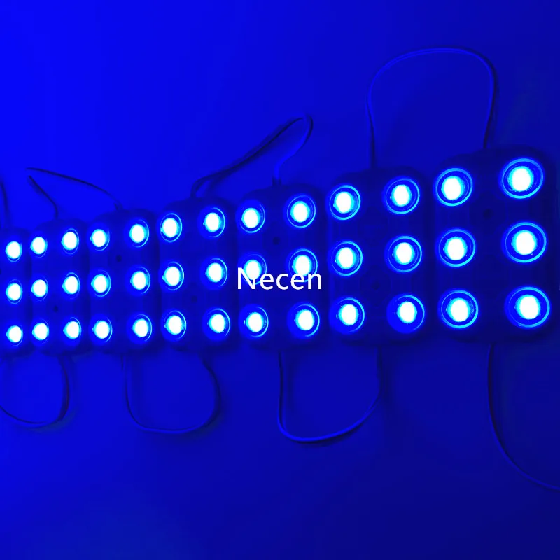Necen 6 светодиодов/шт. 10 шт./лот 12 В светодиодный модуль пиксельные огни 5630 SMD led рождественское освещение водостойкий белый/теплый белый/RGB/синий/красный