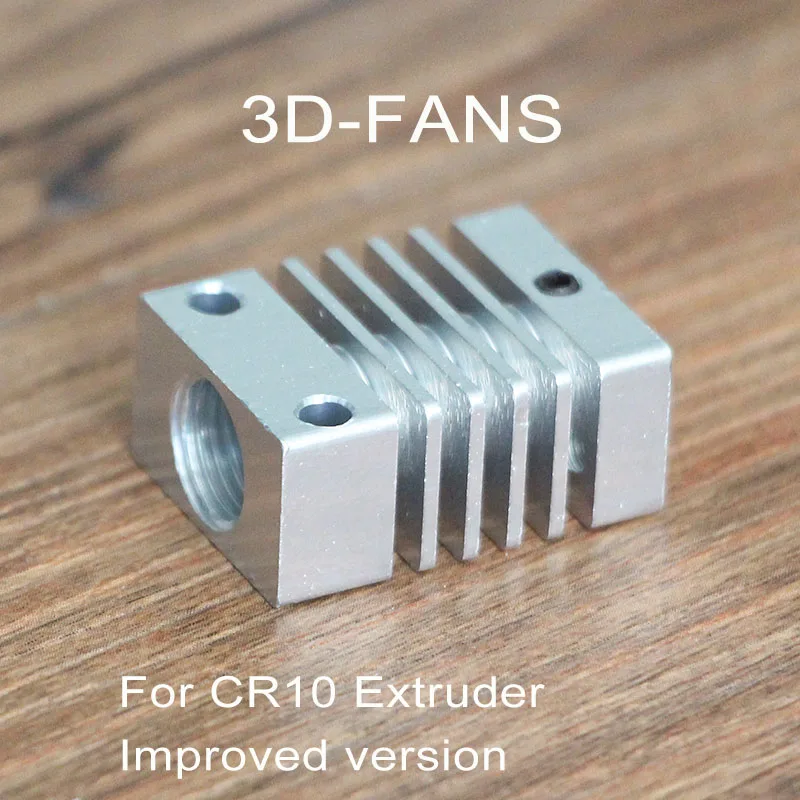

10Pcs/lot CR10 Heat Sink All-Metal Radiator For V6 CREALITY CR-10 CR-10s Heatsinks 3D printer Bowden Extruder hotend