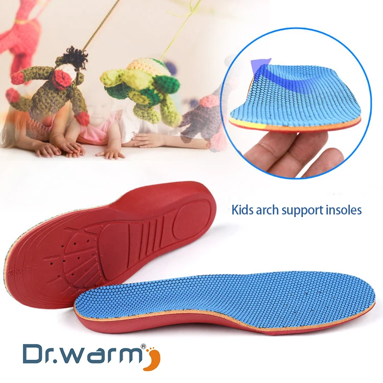 

High quality Orthotic Insoles flat feet for kids and Children Arch Support insole for X-Legs child orthopedic shoes Foot Care