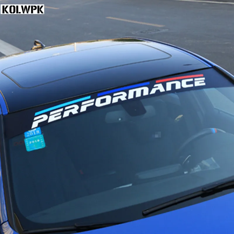 

Car sunshade sticker car windscreen windshield stickers For BMW M E46 E60 E39 E70 E83 E85 E87 E90 F10 F20 F30 1 2 3 5 7 X Serier