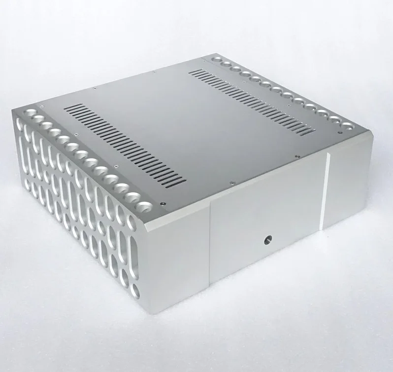 BZ4315M BOLDER CNC All Aluminum Power Amplifier Chassis Audio Amp Enclosure High end Amplifier