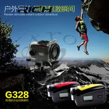 DHL 10 шт./лот G328 1080P HD Водонепроницаемая цифровая видеокамера для дома и спорта