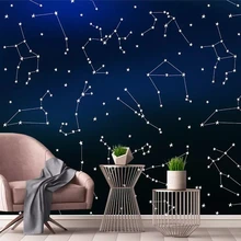 Beibehang современный минималистский обои геометрический Звездное небо Созвездие детская спальня фон настенные фрески 3d обои