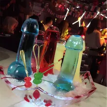 1 шт., креативный дизайн, забавный пенис, стеклянный коктейльный винный стакан для вечеринок, ночной бар, KTV, ночной показ в форме пениса, стеклянная чашка