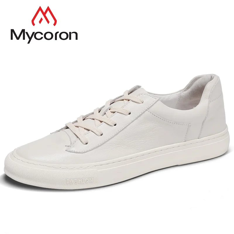 

MYCORON Winter Vintage Shoes Men Carving High Quality Shoes Men Cowhide Leather High Top Chelsea Boots Chaussure Homme