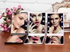 1PC Fashion Women Ladies Make Up Mirror Cosmetic Folding Portable Compact Pocket with 8 LED Folding Make Up Mirrors with LED Lights