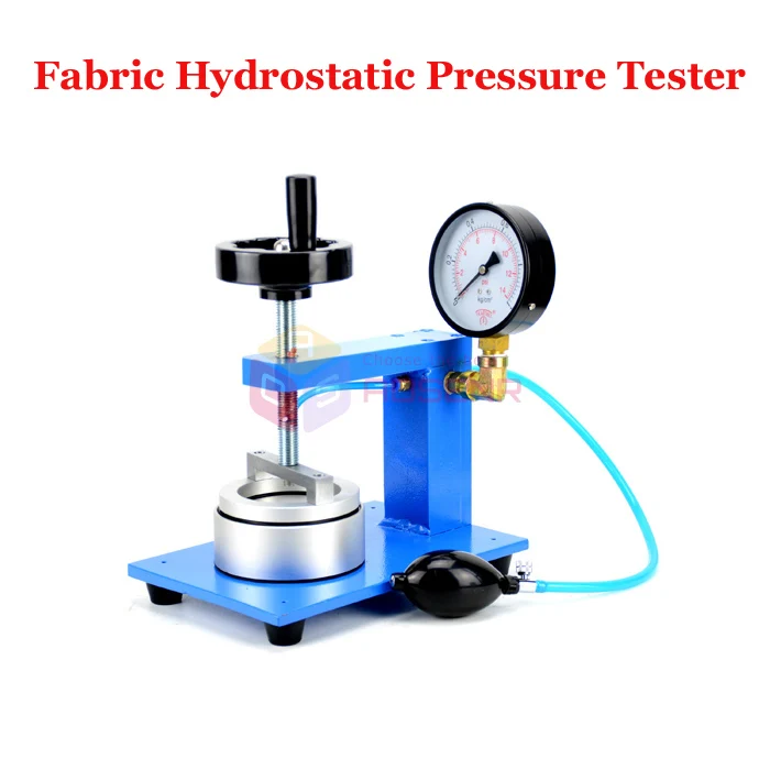 Textile Fabric Hydrostatic Pressure Tester Plastic Bags Garments Tents