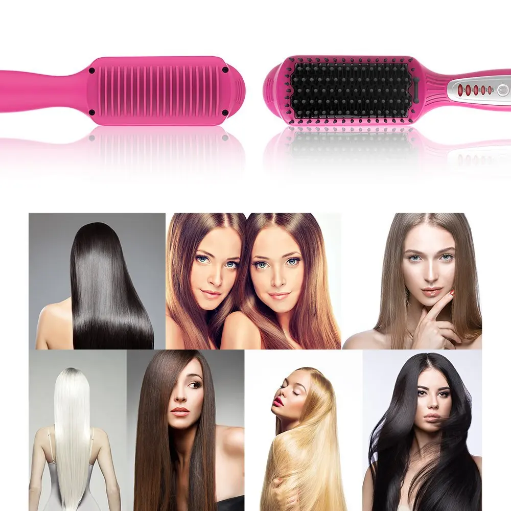 Hair Straightener brush2