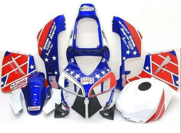 

TOP quality New Injection Mold Full Fairing kit Fit For Honda CBR600RR F5 2003 2004 03 04 600RR 600 ABS fairings set red blue