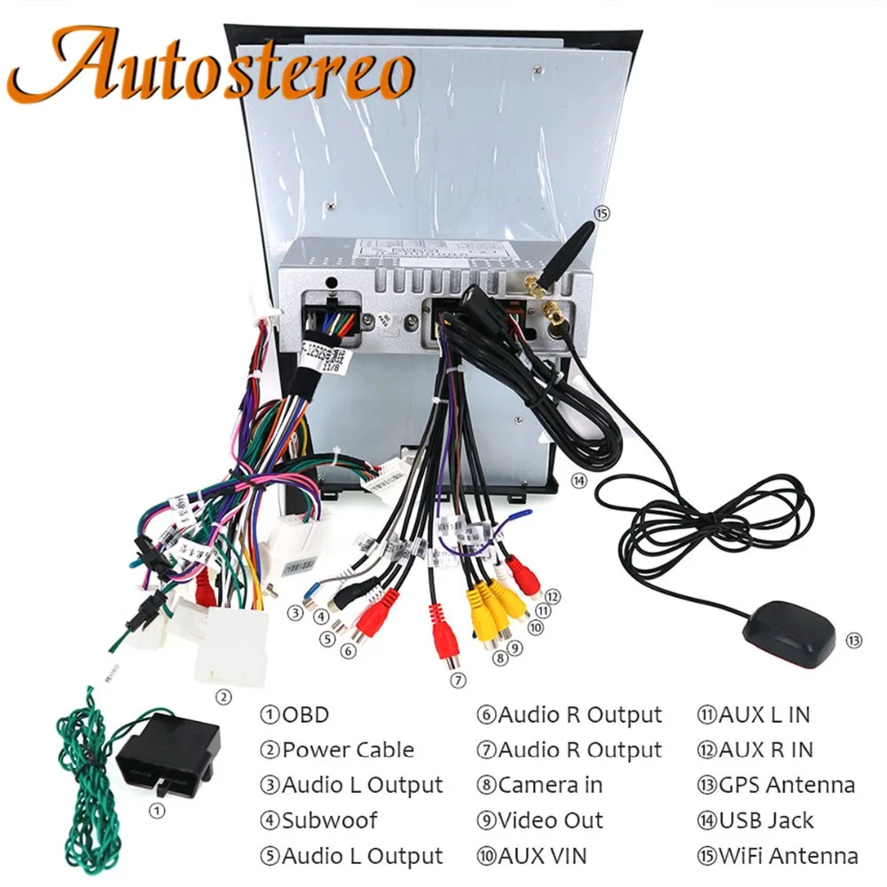 Perfect Tesla style 4G RAM Android 9 Car GPS Navigation No DVD Player For Lexus LS460L LS600h radio tape recorder head unit multimedia 2