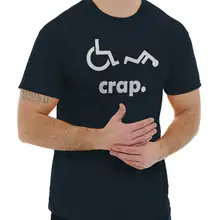 Fail Crap Handicap Wheelchair Fall Funny Shirt | Disabled Ow T Shirt Summer Men’S fashion Tee,Comfortable t shirt 2019 hot tees
