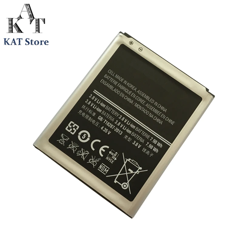 KAT Мобильный телефон батареи для Samsung Galaxy Grand Duos i9082 i9080 i9118 i879 2100 мАч батарея EB535163LU