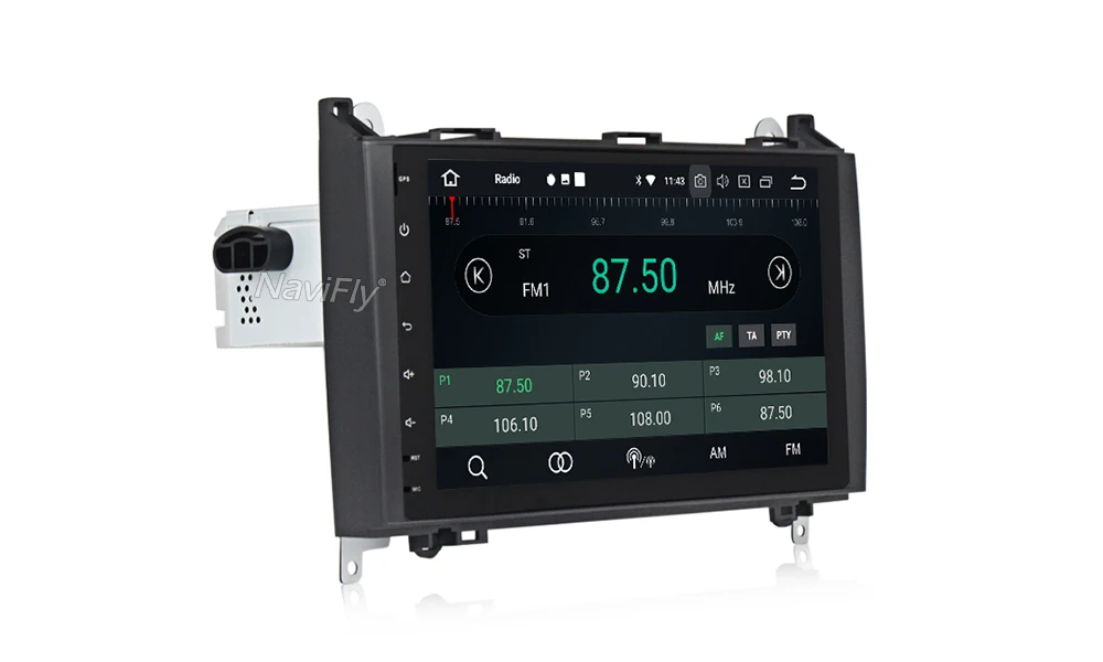 Sale NaviFly Car multimedia Player for Mercedes/Benz/Sprinter/B200/B-class/W245/B170/W209/W169/Vito Android 8.0 4GB RAM 32GB ROM 12
