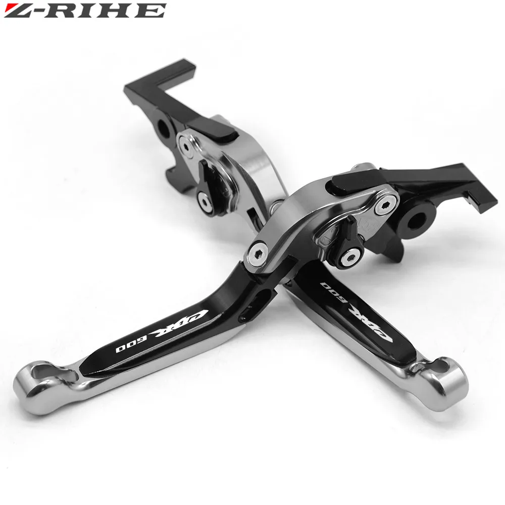 Логотип(CBR600) для Honda CBR600RR 2003 2004 2005 2006 Корректируемый растяжимый мотоцикл сцепные рычаги CBR600 RR CBR 600RR