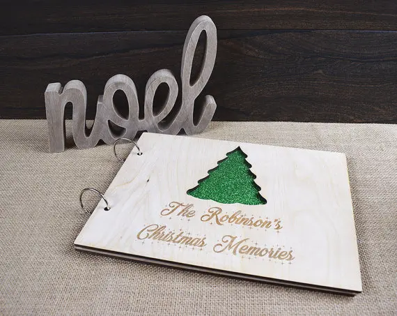 

Christmas Scrapbook with Tree Design