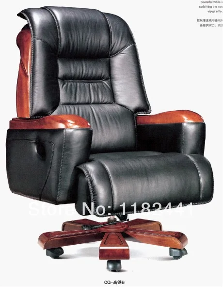 Ceo Office Chair With Top Genuine Leather And Solid Wood Material Ceo Office Chair With Top Genuine Leather And Solid Wood Material Antique Wooden Boss