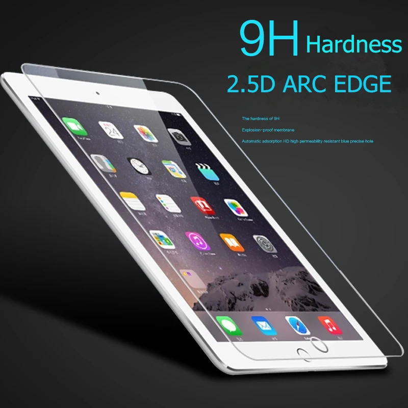 2Pcs Arc Screen Glass Protector for Apple iPad Pro 12.9inch Pencil Scratch Proof